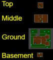 A map of the 4-level house